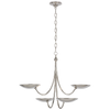 TOB5780PN Thomas O'Brien Keira 1 Light Chandelier | Main Image