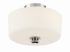 TRA-A3302-PN Travis 2 Light Semi Flush | Alternate Image