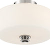 TRA-A3302-PN Travis 2 Light Semi Flush | Alternate Image