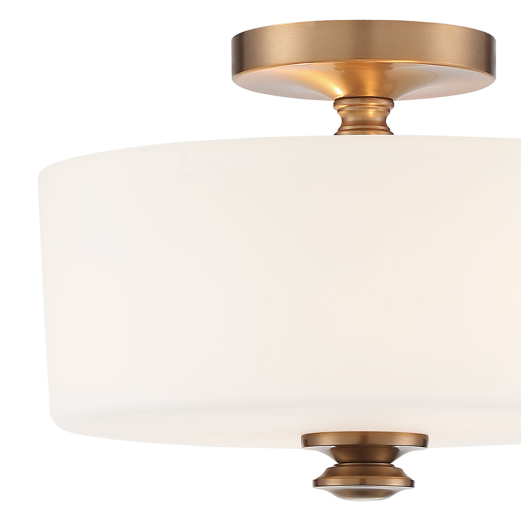 TRA-A3302-VG Travis 12.5'' Semi Flush Mount | Alternate Image