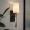 TRE-221-OP-AG-BF Trenton 5'' Sconce | Lifestyle Image