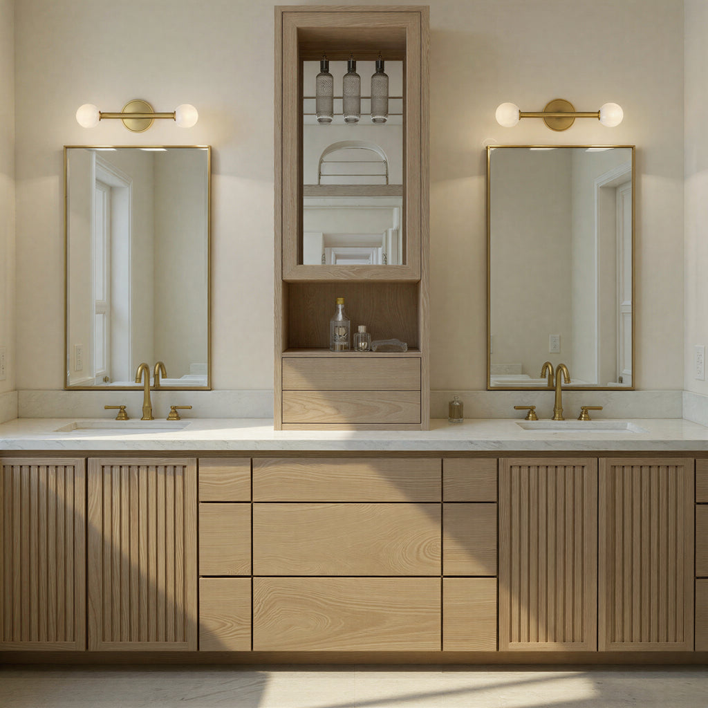 TRL-2801-LG Terrell 17.75'' LED Bathroom Vanity | Lifestyle Image
