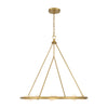 Crystorama Terrell 29.5'' LED Chandelier in Luxe Gold - Additional View