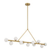 TRL-2807-LG Terrell 46.5'' LED Linear Chandelier | Alternate Image