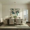TRL-2807-LG Terrell 46.5'' LED Linear Chandelier | Lifestyle Image