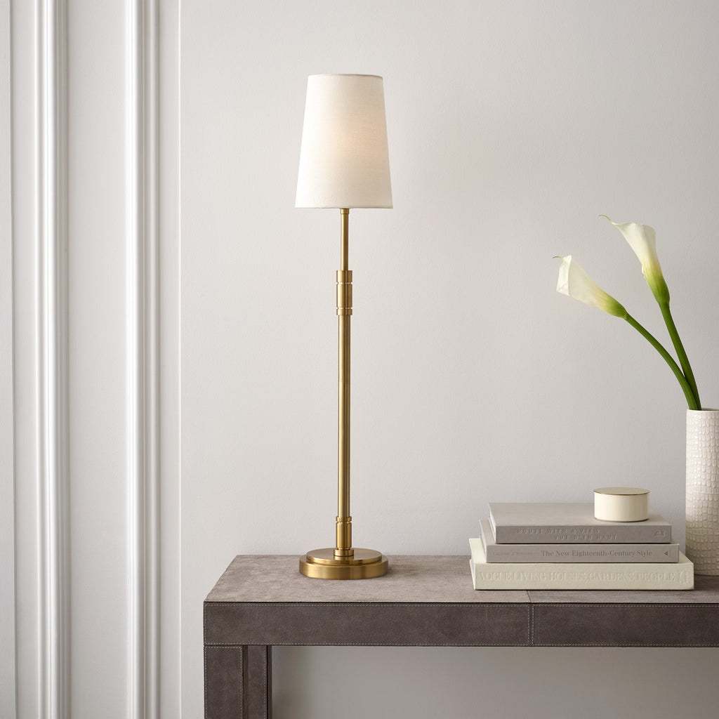 TT1021BBS1 Beckham Classic 1 Light Table Lamp | Lifestyle Image