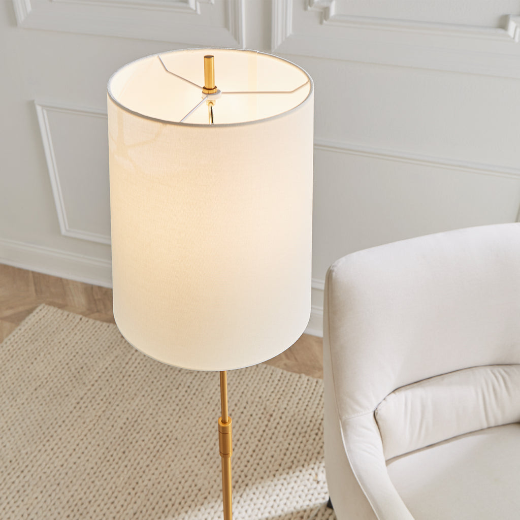 TT1031BBS1 Beckham Classic 1 Light Floor Lamp | Lifestyle Image