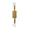 TW1122BBS Beckham Modern 2 Light Bathroom Vanity | Main Image
