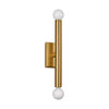 TW1122BBS Beckham Modern 2 Light Bathroom Vanity | Alternate Image