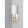 Crystorama Veronica 5'' Sconce in Aged Brass - Lifestyle View