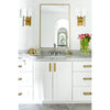 Crystorama Veronica 11'' Sconce in Aged Brass - Lifestyle View