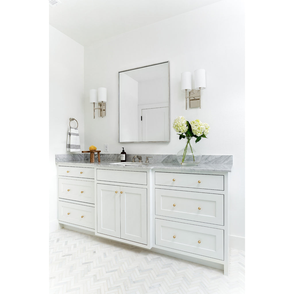 Crystorama Veronica 11'' Sconce in Polished Nickel - Lifestyle View