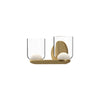 VL52512-BG/CL Cedar 1 Light Sconce | Main Image