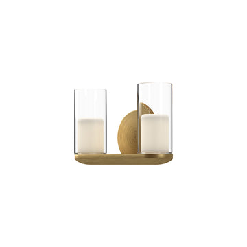 Brushed Gold/Clear
