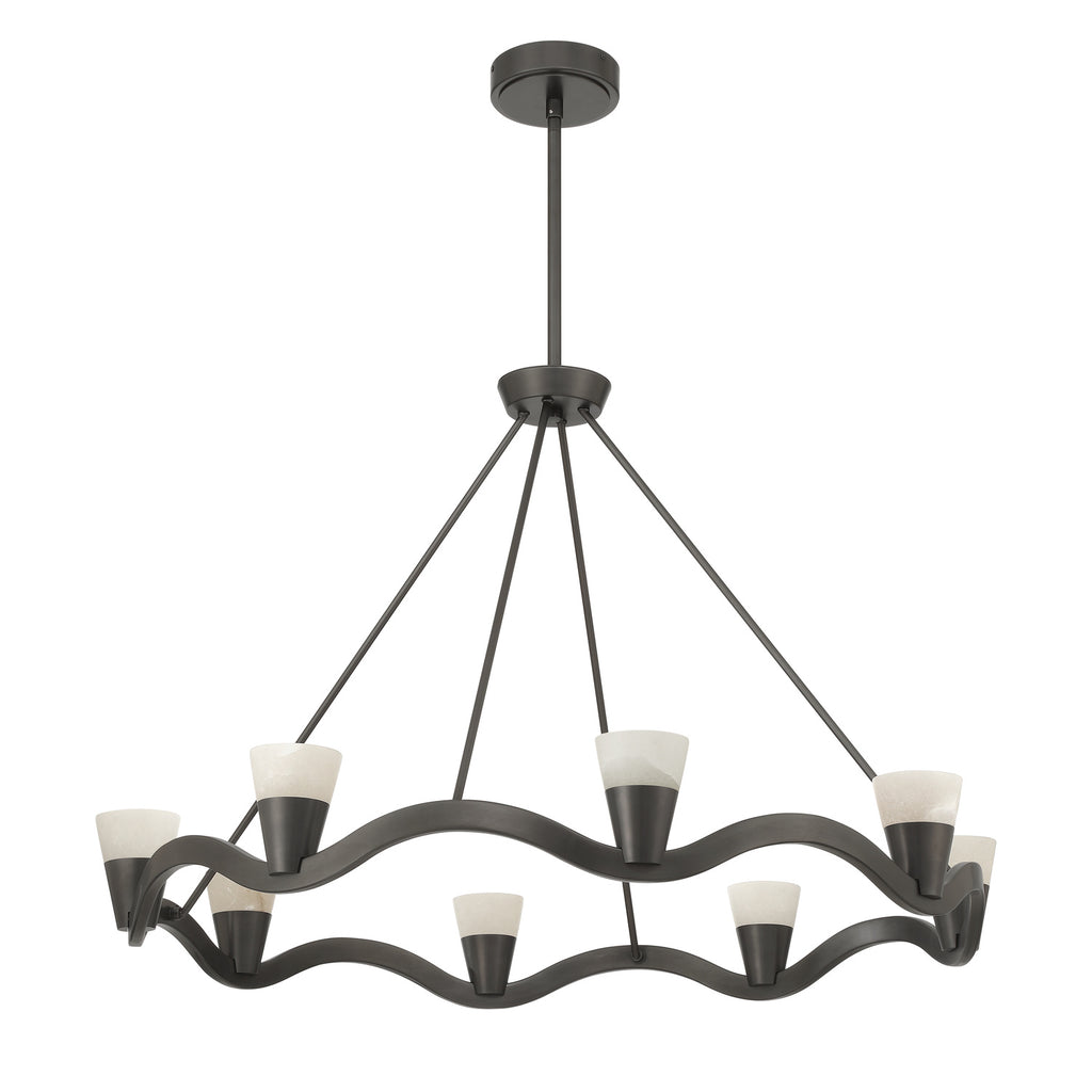 VNC-6508-NB Vance 39'' Integrated LED Chandelier | Alternate Image