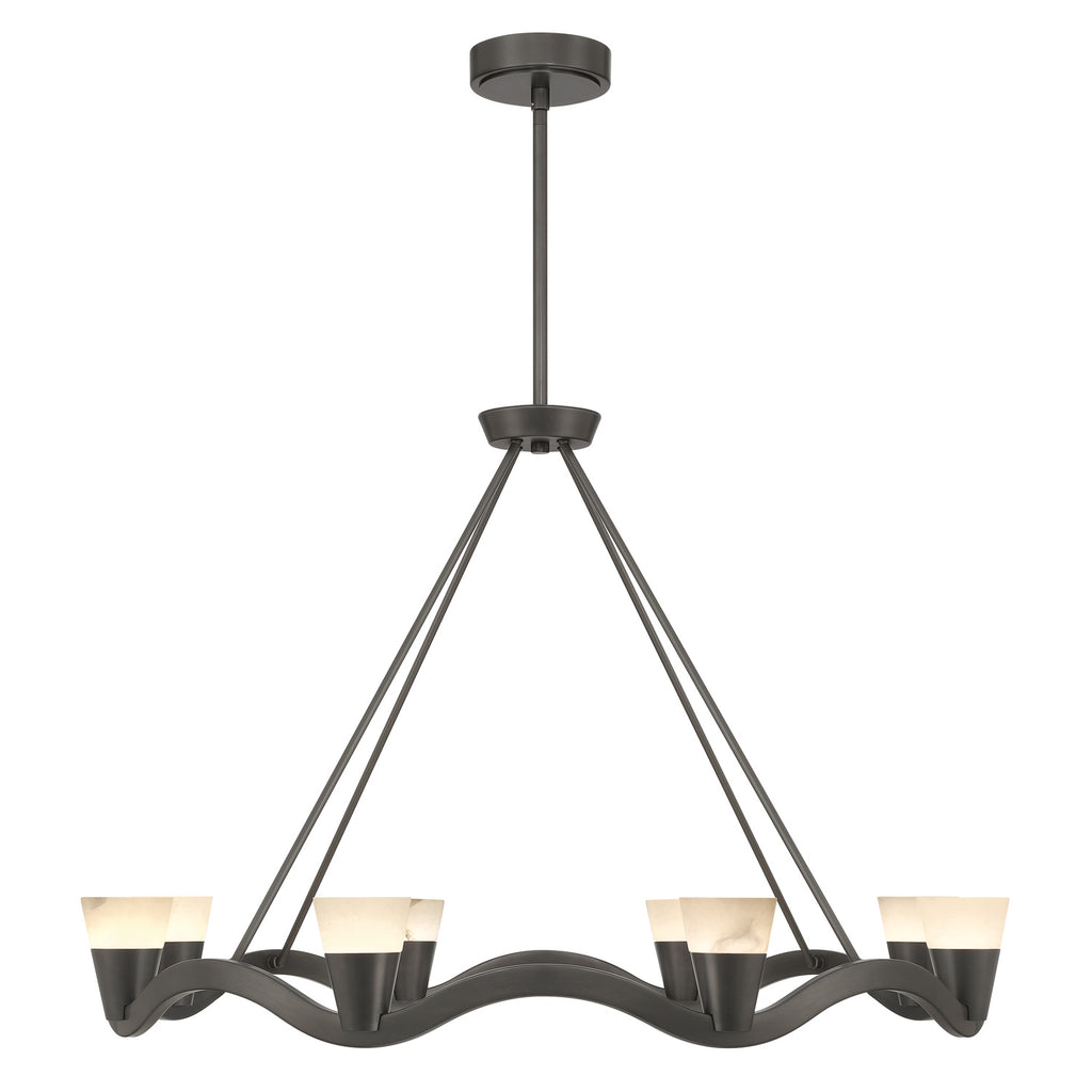 VNC-6508-NB Vance 39'' Integrated LED Chandelier | Alternate Image