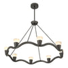 VNC-6508-NB Vance 39'' Integrated LED Chandelier | Alternate Image