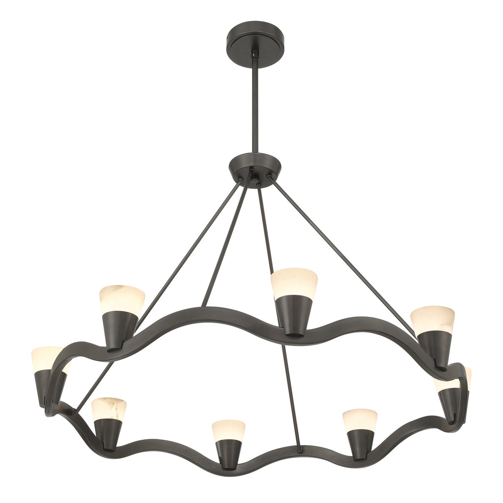VNC-6508-NB Vance 39'' Integrated LED Chandelier | Alternate Image
