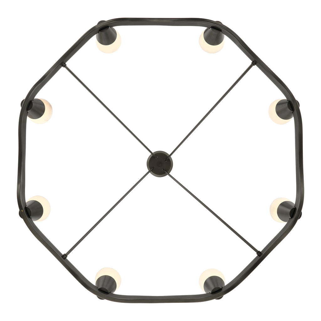 VNC-6508-NB Vance 39'' Integrated LED Chandelier | Alternate Image