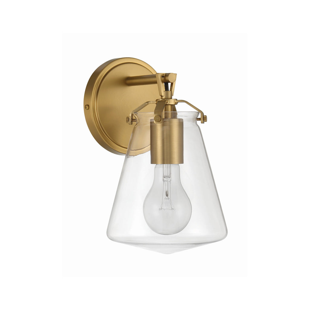 Crystorama Voss 5.75'' Sconce in Luxe Gold - Additional View