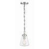 Crystorama Voss 5.75'' Pendant in Polished Nickel - Additional View