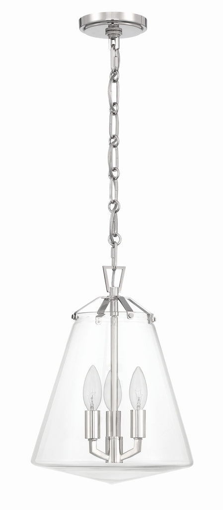 VSS-7004-PN Voss 3 Light Pendant | Alternate Image