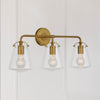 Crystorama Voss 25'' Bathroom Vanity in Luxe Gold - Lifestyle View