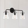 Crystorama Voss 25'' Bathroom Vanity in Matte Black - Lifestyle View