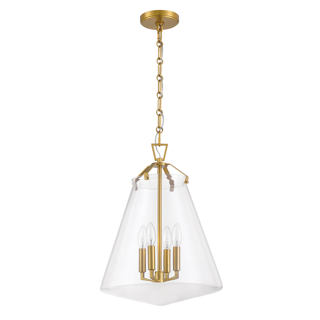 Crystorama Voss 15.25'' Pendant in Luxe Gold - Additional View
