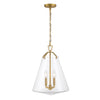 Crystorama Voss 15.25'' Pendant in Luxe Gold - Additional View