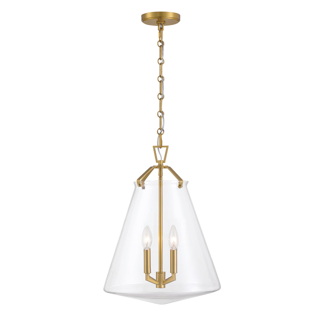 Crystorama Voss 15.25'' Pendant in Luxe Gold - Additional View