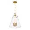Crystorama Voss 15.25'' Pendant in Luxe Gold - Additional View