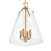 Crystorama Voss 15.25'' Pendant in Luxe Gold - Additional View