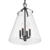 Crystorama Voss 15.25'' Pendant in Matte Black - Additional View