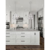 Crystorama Voss 15.25'' Pendant in Polished Nickel - Lifestyle View