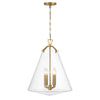 Crystorama Voss 18'' Pendant in Luxe Gold - Additional View