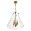 Crystorama Voss 18'' Pendant in Luxe Gold - Additional View