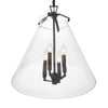 Crystorama Voss 18'' Pendant in Matte Black - Additional View