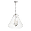 Crystorama Voss 18'' Pendant in Polished Nickel - Additional View