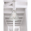 Crystorama Voss 18'' Pendant in Polished Nickel - Lifestyle View