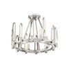 Crystorama Watson 18.25'' Semi Flush Mount in Polished Nickel - Additional View