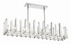 WAT-B2006-PN Watson 6 Light Linear Chandelier | Alternate Image