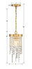 WIN-210-GA-CL-MWP Winfield 1 Light Mini Pendant | Dimensions Image