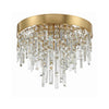 Crystorama Winfield 16'' Flush Mount in Antique Gold - Additional View