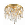 Crystorama Winfield 16'' Flush Mount in Antique Gold - Additional View
