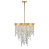 WIN-215-GA-CL-MWP Winfield 5 Light Chandelier | Main Image