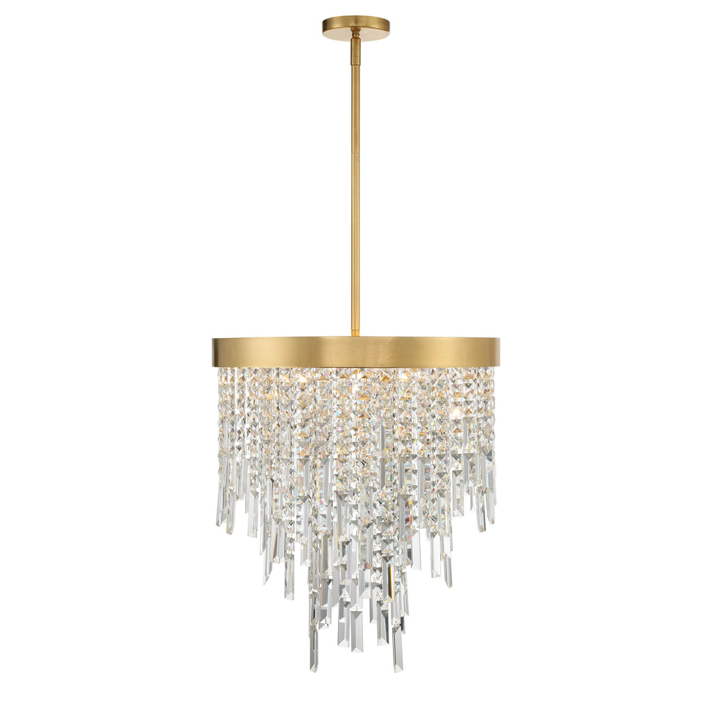 WIN-215-GA-CL-MWP Winfield 5 Light Chandelier | Main Image