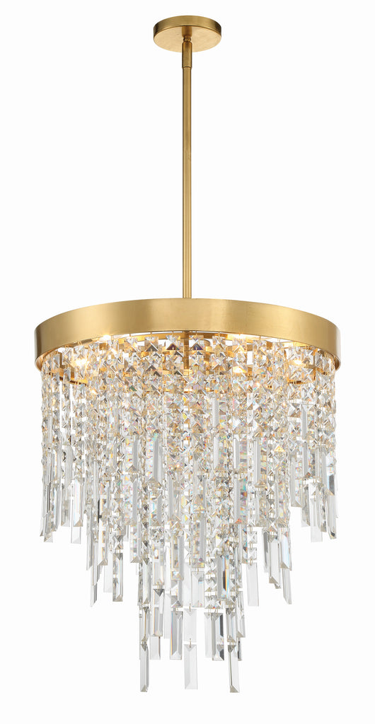 WIN-215-GA-CL-MWP Winfield 5 Light Chandelier | Alternate Image