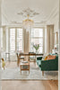 WIN-215-GA-CL-MWP Winfield 5 Light Chandelier | Lifestyle Image