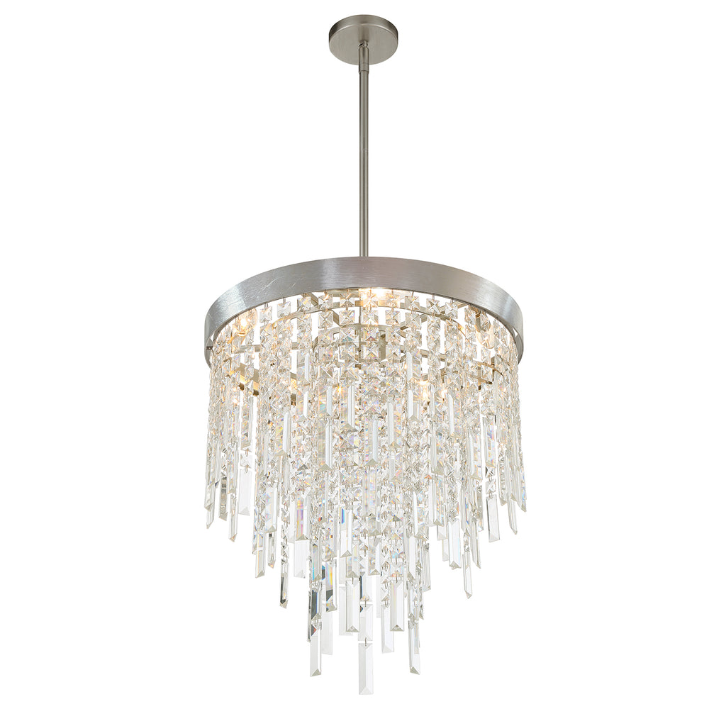 WIN-215-SA-CL-MWP Winfield 5 Light Chandelier | Alternate Image